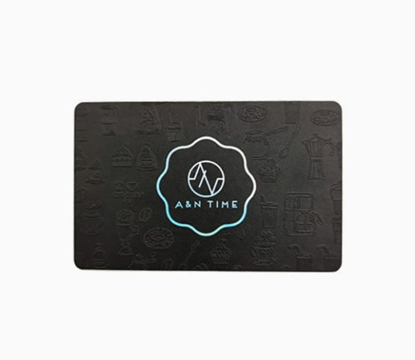 การ์ด NFC พรีเมียม Emboss